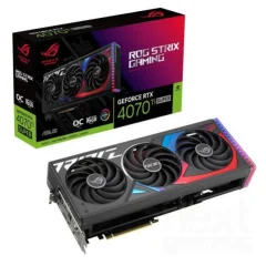 ASUS ROG Strix GeForce RTX 4070 Ti SUPER 16GB GDDR6X OC Edition Gaming grafična kartica