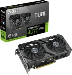 Grafična kartica nVidia RTX4070 Super Asus Dual EVO OC - 12GB GDDR6X (90YV0KC1-M0NA00)