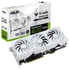 Grafična kartica nVidia RTX4070Ti Super Asus TUF BTF OC Edition bela - 16GB GDDR6X (90YV0KI0-M0NA00)