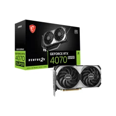 Grafična kartica nVidia RTX4070 Super MSI Ventus 2X OC - 12GB GDDR6X (V513-641R)