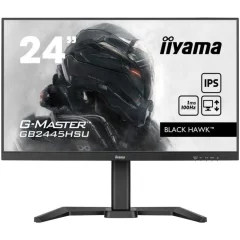 Monitor Iiyama 60,5 cm (23,8") GB2445HSU-B1 1920x1080 Gaming 100Hz IPS 1ms HDMI DisplayPort 2xUSB2.0 Pivot Zvočniki  sRGB100% FreeSync G-Master