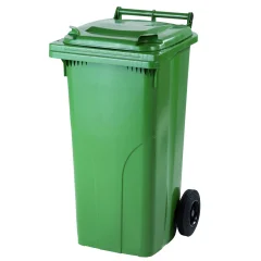 Zabojnik za odpadke in smeti CERTIFIKATI Europlast Austria - zeleni 120L