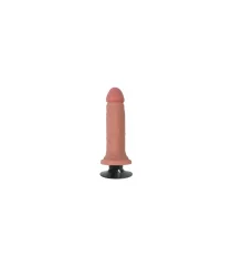 Bareskin vibrira penis 15'25 cm x 5 cm w/ sesalna skodelica