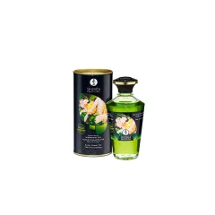 Afrodizično grelno olje Shunga - Green Tea, 100 ml