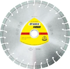 Klingspor Diamond Diamond Diamond 150 mm x 2,4 mm x 22,2 mm supra dt600u, ojačani beton