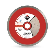 Rubi CPC Diamond Disc 250 x 25,4 mm Pro za porcelansko kamnito posodo