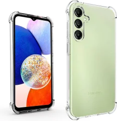 Silikonski ovitek ANTISHOCK za Samsung Galaxy A15 5G  - prozoren