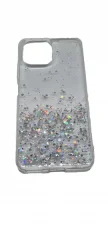 Silikonski ovitek z bleščicami SPARKLE za Samsung Galaxy A53 A536 - prozoren