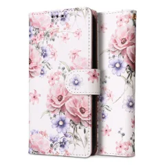 Havana preklopna torbica Wallet denarnica Fancy Diary Samsung Galaxy A53 - Flower bela