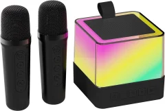 Bel mini karaoke aparat za otroke odrasle, prenosni bluetooth zvočnik