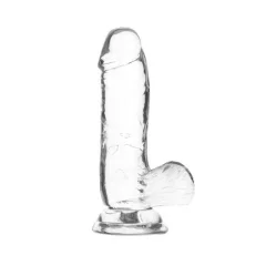 Transparentni dildo, 15 cm