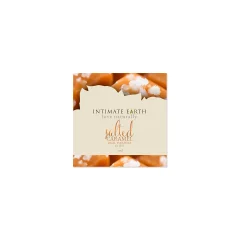 Lubrikant z okusom Intimate Earth Natural Flavors Salted Caramel, 3 ml