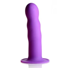 Dildo Squeeze-It Wavy, vijoličen