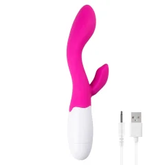 Rabbit vibrator Easytoys Lily 2.0, roza