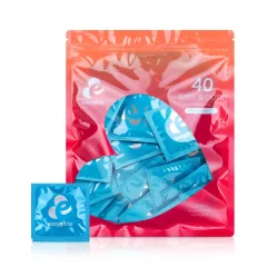 Kondomi EasyGlide Ribs and Dots, 40 kos