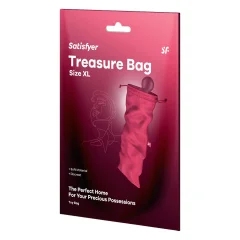 Vrečka za shranjevanje vibratorja Satisfyer Treasure Bag XL, roza