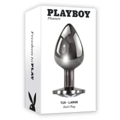 Analni čep Playboy Tux Aluminium, Large