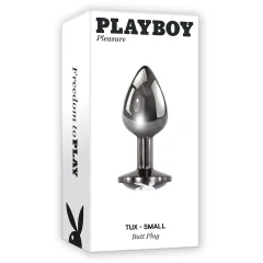 Analni čep Playboy Tux Aluminium, Small