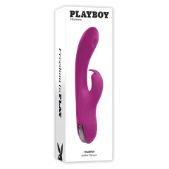 Rabbit vibrator Playboy Thumper, vijoličen