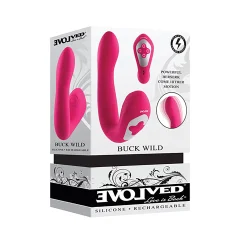 Vibrator Evolved Buck Wild, roza