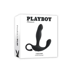 Stimulator prostate Playboy Come Hither, črn