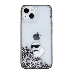 Karl Lagerfeld zaščitni ovitek Liquid Glitter Choupette , Iphone 15