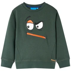 Otroški pulover temno zelen 92