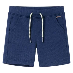 Otroške kratke hlače z vrvico temno modre 104