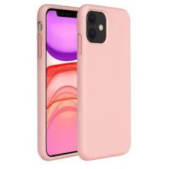 Ovitek Riff Slim & Soft iz mehkega hrbtnega pokrova iz silikona za Apple iPhone 11 Pro Rose Pink