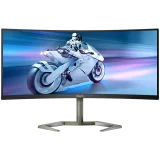 Monitor Philips 86,4 cm (34,0") 34M1C5500VA 3440x1440 Curved 165Hz VA 1ms 2xHDMI 2xDisplayPort 4xUSB3.2 HAS Zvočniki 2x5W  3H sRGB120,7% FreeSync Premium HDR10