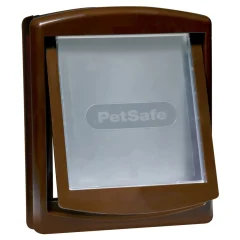 PetSafe Dvosmerna vrata za pse 755 srednja 26,7x22,8 cm rjava