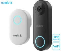 Reolink DOORBELL D340W pametni video zvonec, 2K+, WiFi, nočno snemanje, zaznavanje gibanja, aplikacija, dvosmerna komunikacija, vodoodpornost