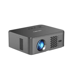 GELEIPU X5 1080P, 300 ANSI Lumens 1.25:1 Aspect Ratio, črn projektor