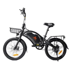 Električno kolo KuKirin V1 PRO - 350W motor 360WH baterija 30KM dosega - Črna