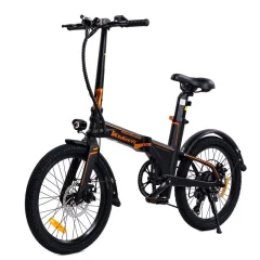 Kukirin V2 Električno Kolo - 250W Motor 270WH Baterijo 45KM Doseg - Črna