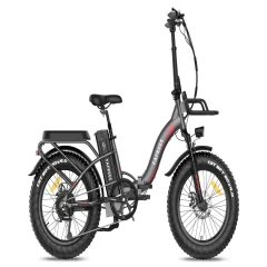 Električno kolo FAFREES F20 Max - 500W motor 48V22.5Ah baterija 110KM dosega - siva