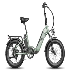 Električno kolo FAFREES FF20 Polar - 500W motor 2*500WH baterija 110KM dosega - temno zelena