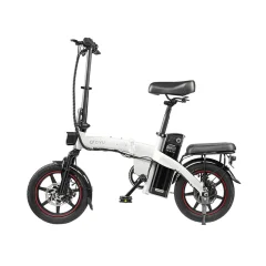 DYU A5 14" električno kolo (350W motor, 48V7.5Ah baterija, 40KM doseg), bela