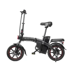 DYU A5 14" električno kolo (350W motor, 48V7.5Ah baterija, 40KM doseg), črna