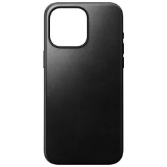 Nomad, Moderna usnjena torbica Horween za iPhone 15 Pro Max, ?rna