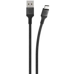 SCOSCHE, Strikeline trpežni kabel USB-A na USB-C, 1,2 m, sivi