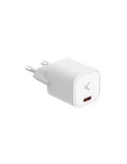 KSIX, mini zidni polnilnik GaN moči 30W, PPS, dostava energije, hitro polnjenje, USB-C