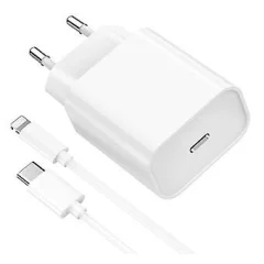 20 W hitri polnilec + kabel Lightning Usb-c za Iphone 12/12 Mini / 12 Pro / 12 Pro Max / 11/11 Pro / 11 Pro Max / X / Xs / Xs Max / Xr / Se 2020/8/8 Plu