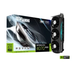 Grafična kartica nVidia RTX4070 Super Zotac Trinity Black Edition - 12GB GDDR6X (ZT-D40720D-10P)