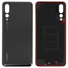 Pokrov baterije - Originalni zadnji pokrov Crna str. Huawei P20 Pro