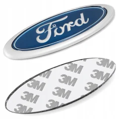 Samolepilni emblem FORD logo značka 15x6 cm modra