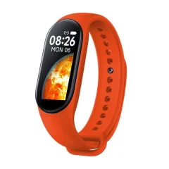 Pametna zapestnica iWear SM7 0,96'' TFT - Fitness Tracker IP67 s HR in krvnim tlakom / Social / Sleep Red