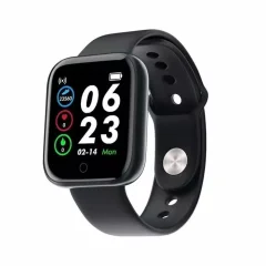 iWear M7 Smart & Fit Watch with Full Touch 1.3'' IPS Media Control / HR / Krvni tlak / Social Black