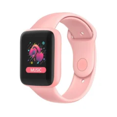 iWear M7 Smart & Fit Watch with Full Touch 1.3'' IPS Media Control / HR / Krvni tlak / Social Pink