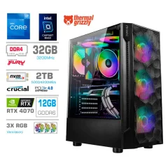 Računalnik MEGA TWR S7 i7-12700K/RTX4070/32GB/2TB-4.0/750W/Brez OS RGB